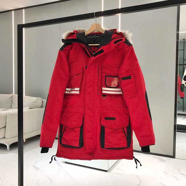 

womens jacket parkas down coats casual stylist windbreaker warm women parkas high elements fashion outwear 3-color size: s, Black