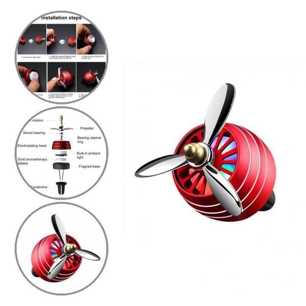 

car air freshener lightweight excellent perfume decor fan design for