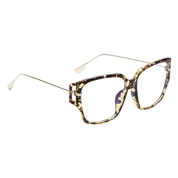 

fashion sunglasses frames women men glasses frame female brand designer gafas de sol spectacle plain eyeglasses eyewear for, Black