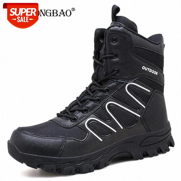 

new military tactical mens boots special force leather motorcycle boots desert combat ankle boot outdoor non-slip hiking #sg0k