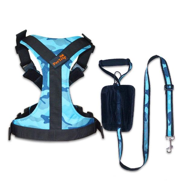 

dog collars & leashes vest harness, no pull design pet soft padded leash chest harness with adjustable strap for various sizes dogs