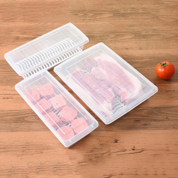

storage bottles & jars kitchen transparent plastic refrigerator bin contain grains food box container boxes sealed beans
