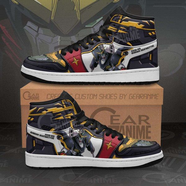 

customization xxxg-01d gundam deathscythe sneakers custom anime shoes