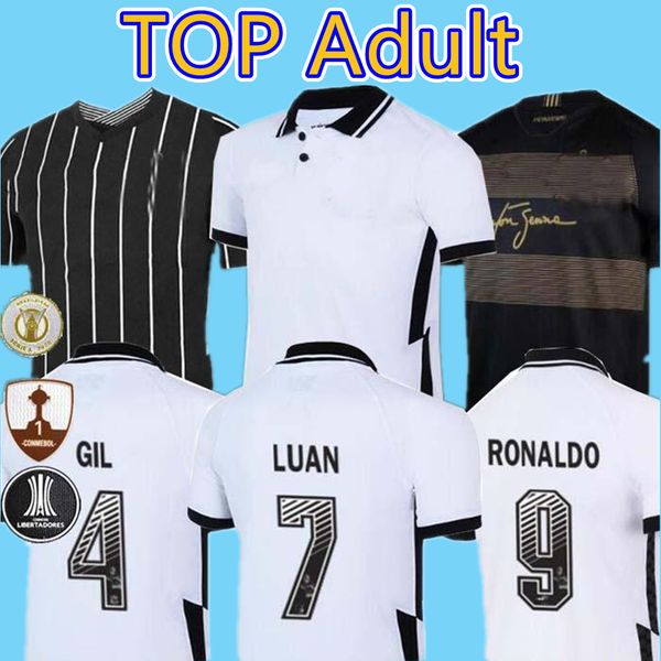 

soccer jerseys 2020 2021 home away gil ronaldo luan fagner pedrinho 20 21 neto men kids kit football shirt, Black;yellow