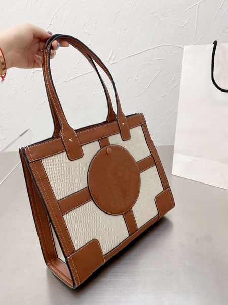 

2021 fashion leather luxury brand shopping bag classic lady handbag folding