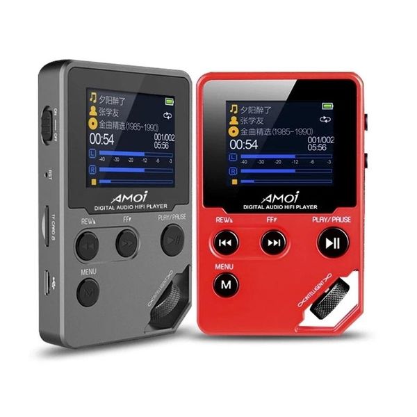 

& mp4 players amoi c10 hifi mp3 music player 1.8inch hd lossless mini sports track wheel walkman with dac dsd fm radio recorder video