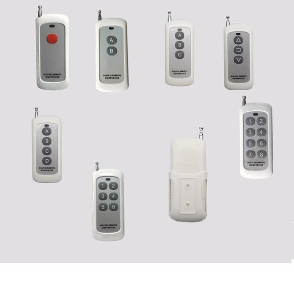 

smart home control 500m long range 1ch 2ch 3ch 4ch 6ch 8ch rf wireless remote switch 315/433mhz transmitter