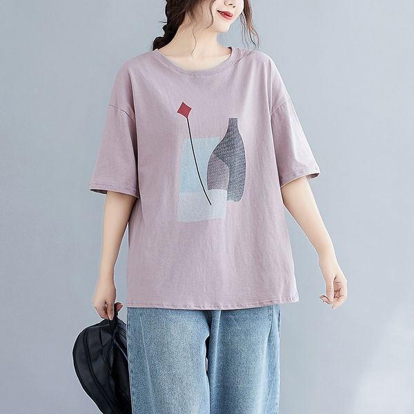 

plus size chinese style clothing women summer t-shirt streetwear women short sleeve harajuku oriental tshirt 11770, Red