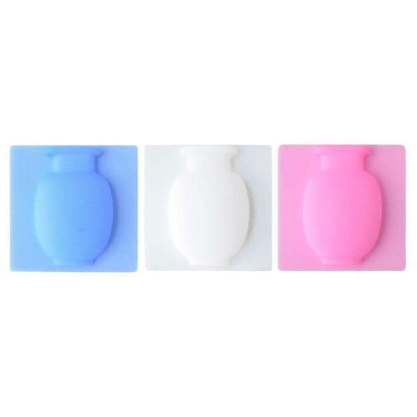 

vases 3pcs wall hanging creative flower pots wall-mounted vase for refrigerator