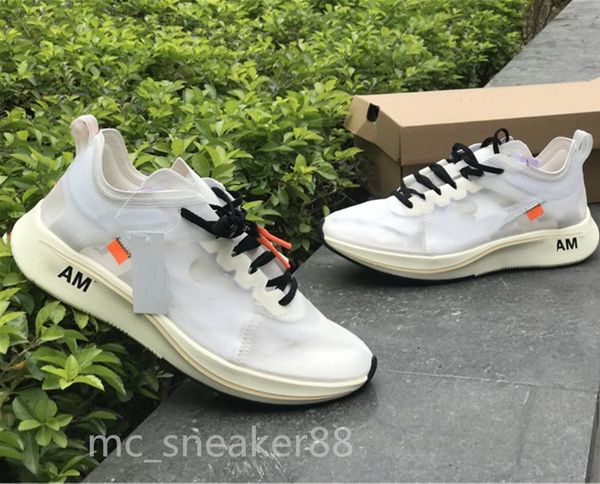 

designer men women runners sports sneakers ten zoomfly sp 4% runmen women shoes sneakers trainers sport black white size 36-45