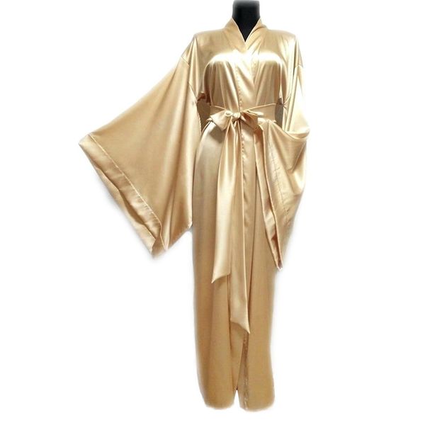 

champagne bridal prom dress bathrobe sleepwear nightgown party bathrobes pyjams robe bride bath robes women pajamas, Black