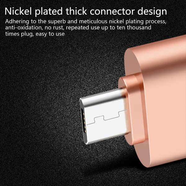 

mini micro usb otg adapter 2.0 converter for samsung s5 s4 j3 j5 j7 2017 xiaomi lg huawei android mobile cell phone adapter
