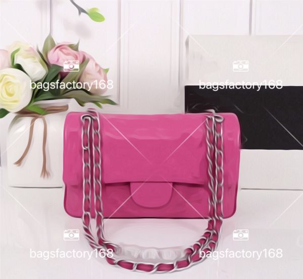 

women luxury design classic chain one-shoulder bag with rhombus sewing thread sheepskin real leather bags multiple colors gold silver buckle