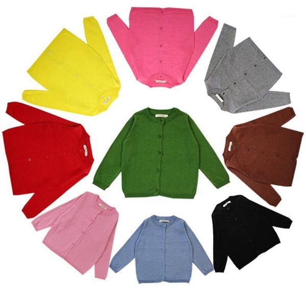 

pullover everweekend sweet kids girls candy color knitted sweater cardigans multi cute children spring autumn fashion jackets1, Blue
