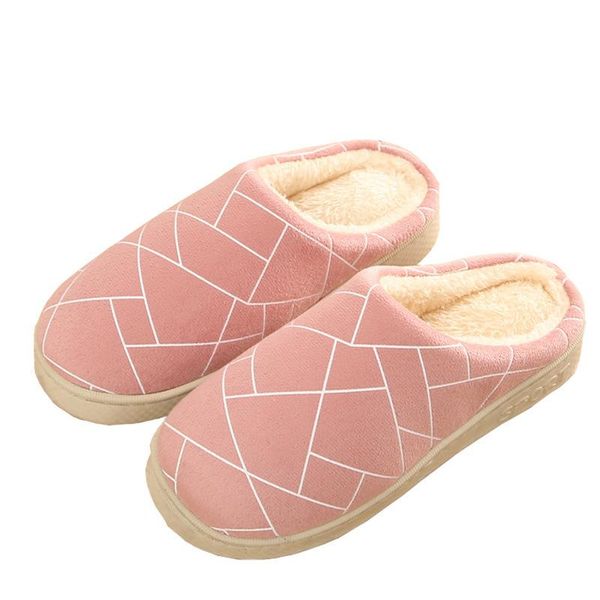 

slippers indoor warm cotton, Black
