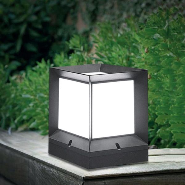 

thrisdar e27 outdoor garden pillar light waterproof villa landscape courtyard fence gate stigma lamp front door post cap lawn lamps
