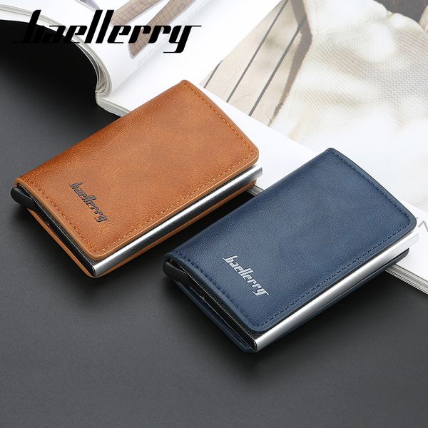 

pop-up card holder men wallets money bag male vintage short purse 2019 small leather slim wallets mini wallets thin 050-k9109