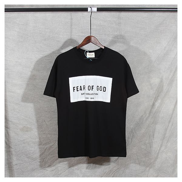 

2021 summer new fog patchwork t-shirt women oversize short sleevecotton tees o-neck t shirt men ms9y, White;black