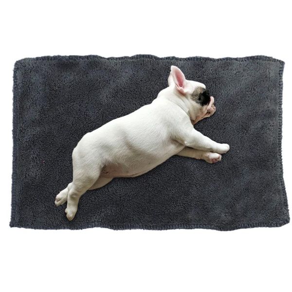 

kennels & pens soft pet blanket mat warm comfortable cushion fleece pad sleeping mats for cat dogs supplies