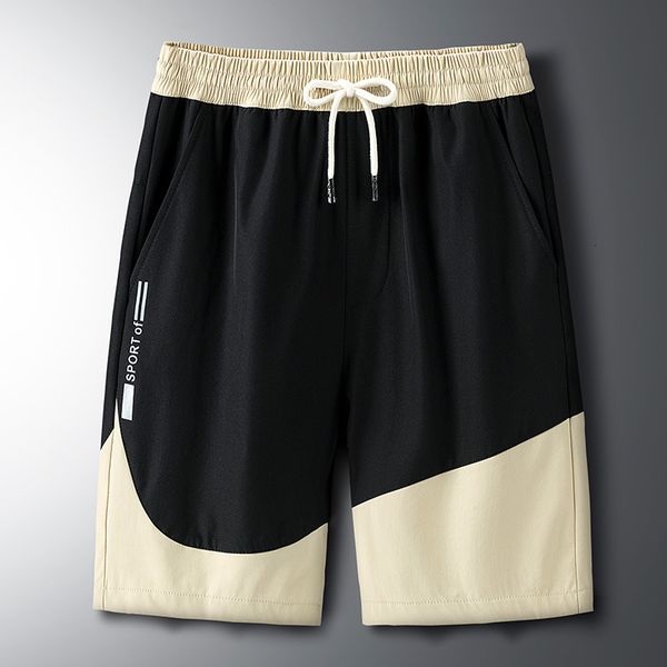 

sports fast-drying new summer 2021 beach men board shorts more size for 60-140kg waist adjustment 29-52 polegada 100% polyester 4wq8, White;black