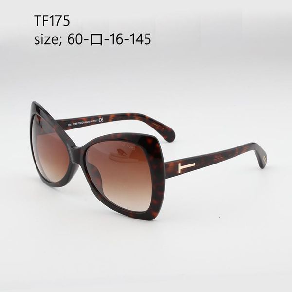 

sunglasses cat eye fashion women vintage tom designer tf175 glasses sun for female uv400 eyewear shades, White;black