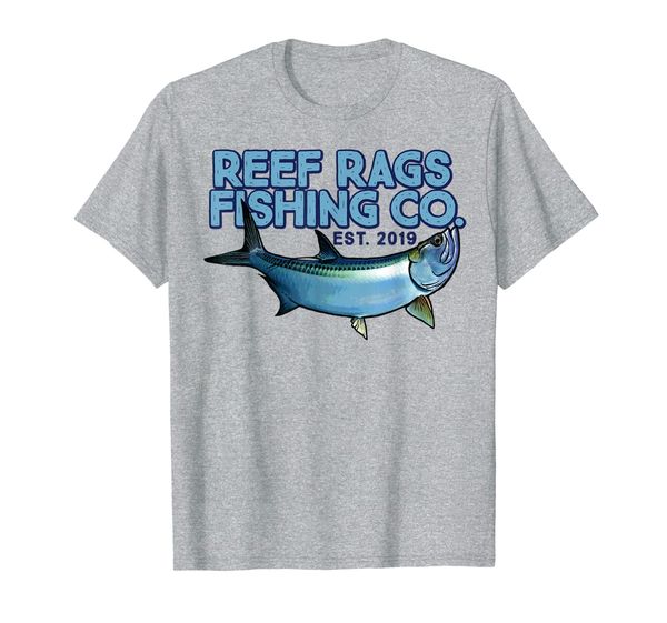 

Reef Rags Giant Tarpon Deep Sea Saltwater Fishing T-Shirt, Mainly pictures
