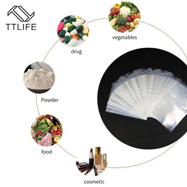 

food savers & storage containers 100pcs/lot kitchen vacuum packaging bag plastic bags home accessories