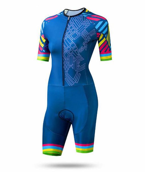 

2021 spring and summer women's bicycle jumpsuit riding suit outdoor mountain bike riding downhill suit moisture wicking
