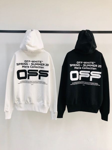 

harajuku fashion english couple hooded pullover, Black