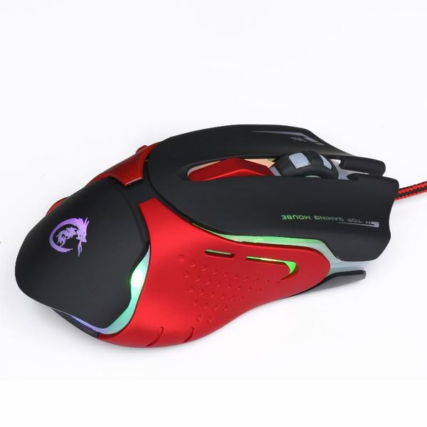 

mice wired mouse computer optical usb gaming 3200 dpi 6d led for laprechargeable silent fashion