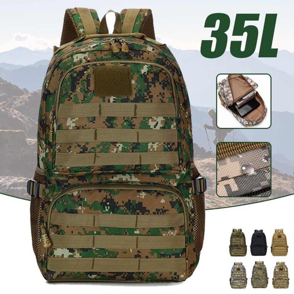 

backpack 17inch outdoor military rucksacks oxford fabric waterproof tactical sports camping hiking trekking fishing hunting bags