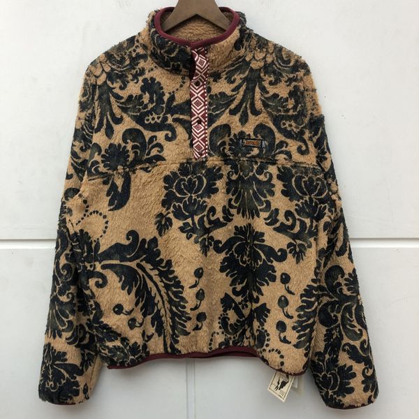 

2021 new keep warm lamb wool kapital jackets men women 1:1 hip-hop tiger pattern vintage coat streetwear 9b4s, Black;brown