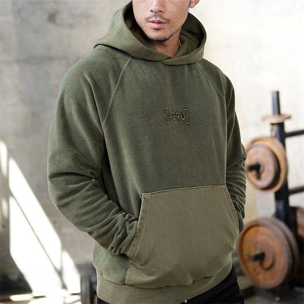 

running jackets 2021 winter jacket men gyms casual hoodies fitness bodybuilding sweatshirt pullover sportswear male workout hooded, Black;red