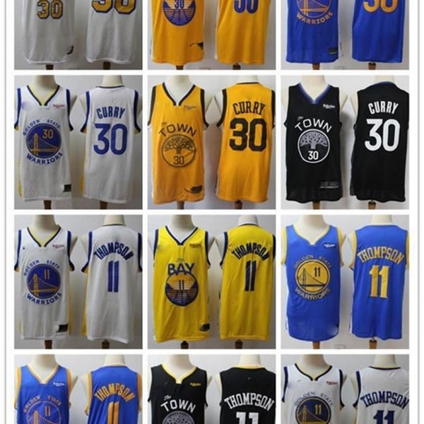 

mens\rgolden state\rwarriors\r11 klay\rthompson 30 stephen\rcurry basketball shorts basketball jerseys, Black