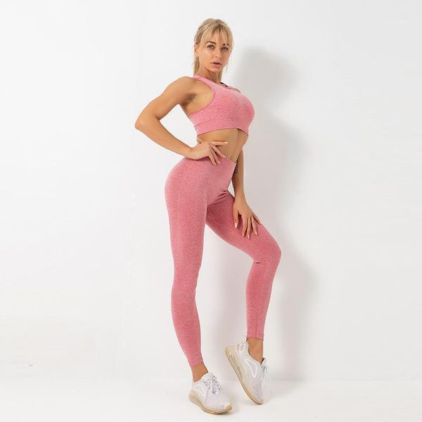

yoga outfit 2 piece set women sets gym clothes seamless sportswear fitness sports bra leggings costume tights