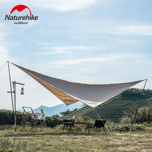 

tents and shelters naturehike outdoor sun shelter rodless beach shade tarp family sunshade canopy waterproof awning for camping travel picni