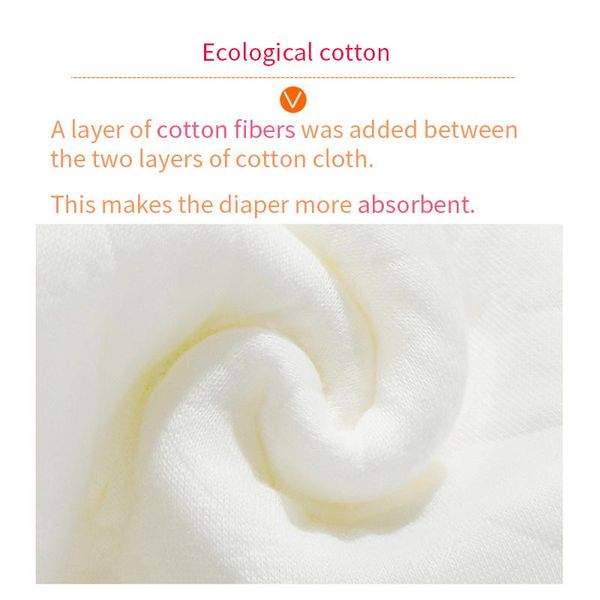 

reusable washable diaper inserts ecological diapers panties boosters liners for baby diaper cover pocket cloth nappy color 10pc