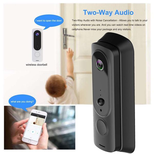 

video door phones smart doorbell wireless wifi waterproof night vision home security camera digital visual intercom bell