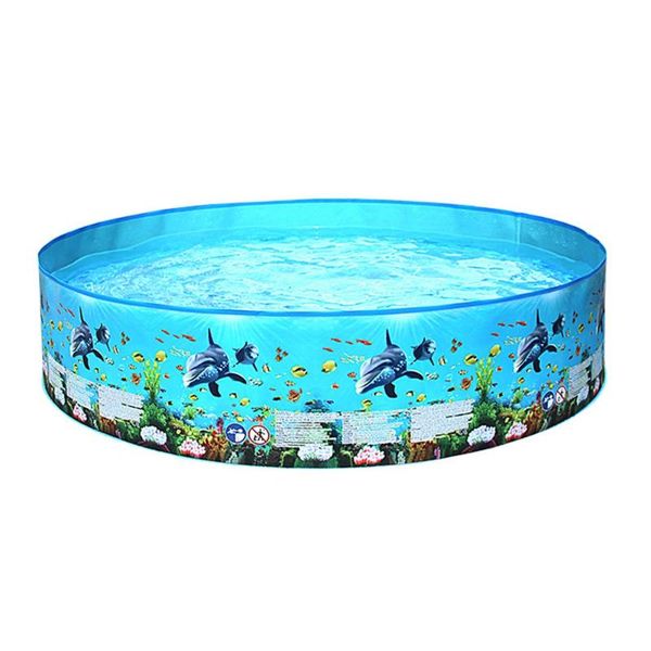 

pool & accessories round big size inflatable swimming ocean world layers thickened pvc garden family paddling for kids adults