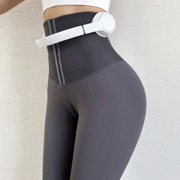 

2021 high waist yoga leggings fitness stretchy sport leggings sports gym push up women tights yoga pants solid, White;red
