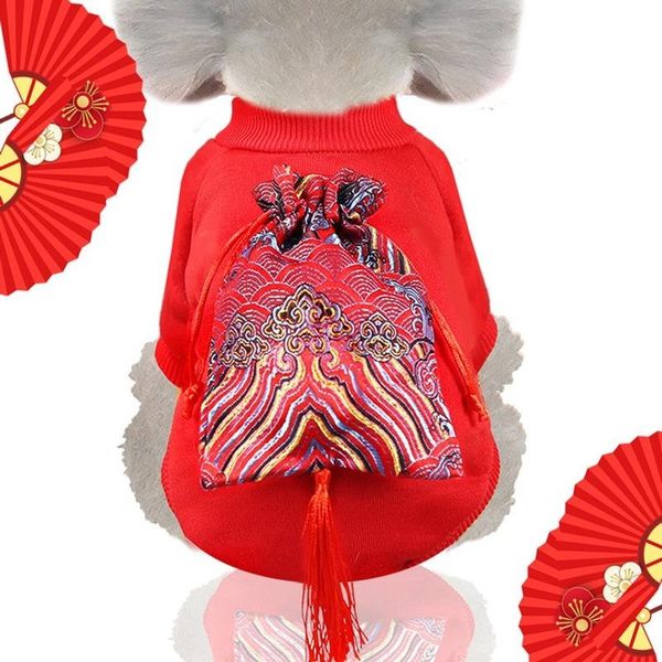 

pet dog clothes sweater clothings dogs super small clothing cute girl boy chihuahua print autumn winter red boy girl ropa perro