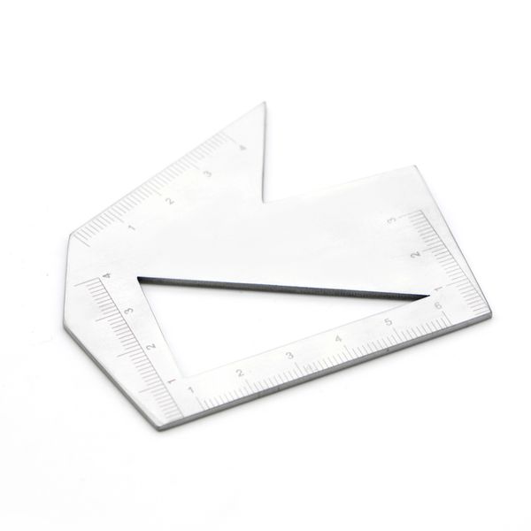 

nose angle ruler nose angle number measurement ruler nose angle ruler plastic beautician lomnicon measuring instrument tool