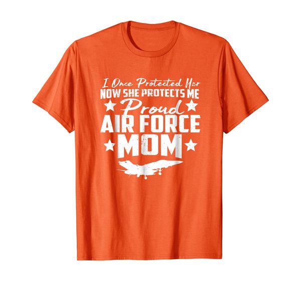 

proud air force mom shirt - she protects me tshirt gifts, White;black