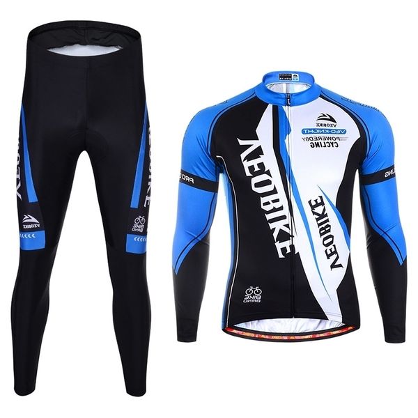 

vb men's long sleeve cycling suit, Black;red