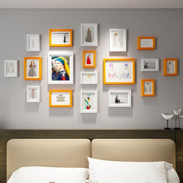 

frames 18 fresh combination po wall hanging living room bedroom frame home decoration