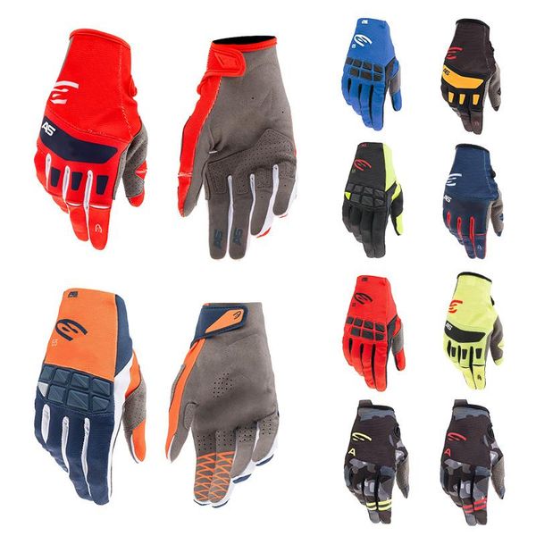 

cycling gloves 2021 mx dirt mtb mountain bike outdoor sport breathable moto motocross motorbike equipmen, Black