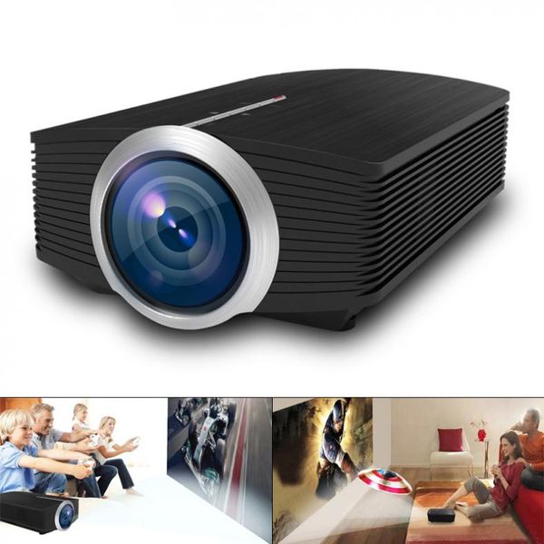 YG500 Universal HD Projector 1920x1080 Светодиодный карманный проектор для дома и развлечений 120 -дюймовый проекция большого экрана