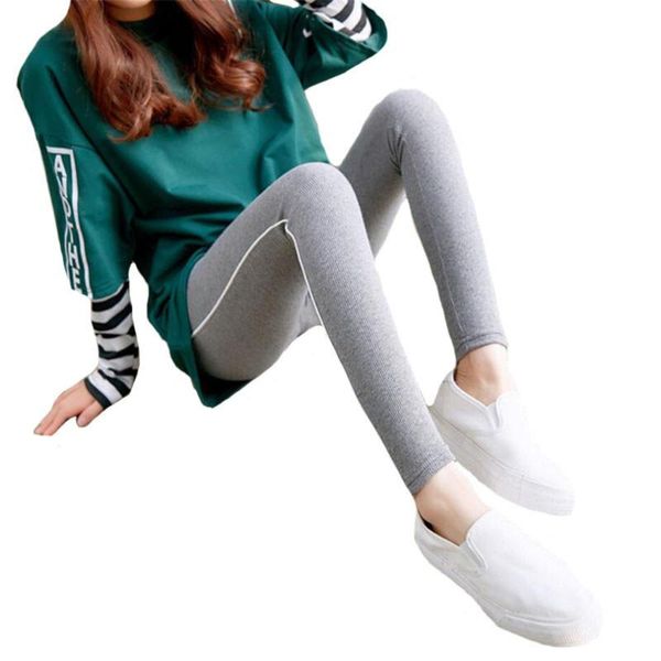 

women's leggings ljcuiyao black high waist women fitness patchwork legging white stripe elastic workout leggins female push up trousers