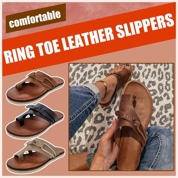 

slippers 2021 open-toe summer sandals flat bottom fashion women slides big size slip on woman outside beach outdoor shoes, Black