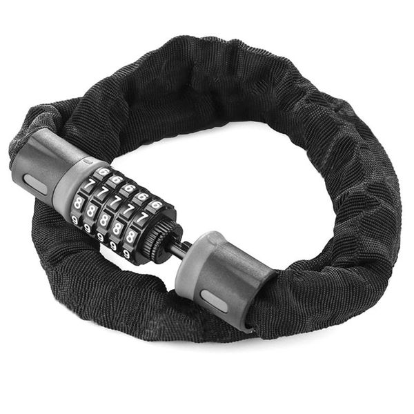 

bike locks bicycle safety anti-theft chain password lock outdoor mtb road combination 5-digit secret code cycling accessories